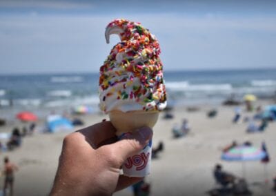soft service ice cream cone